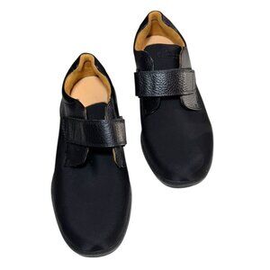 Dr Comfort Brian X Depth Shoes Hook Loop 14W Comfort Black Stretch Diabetic 6910